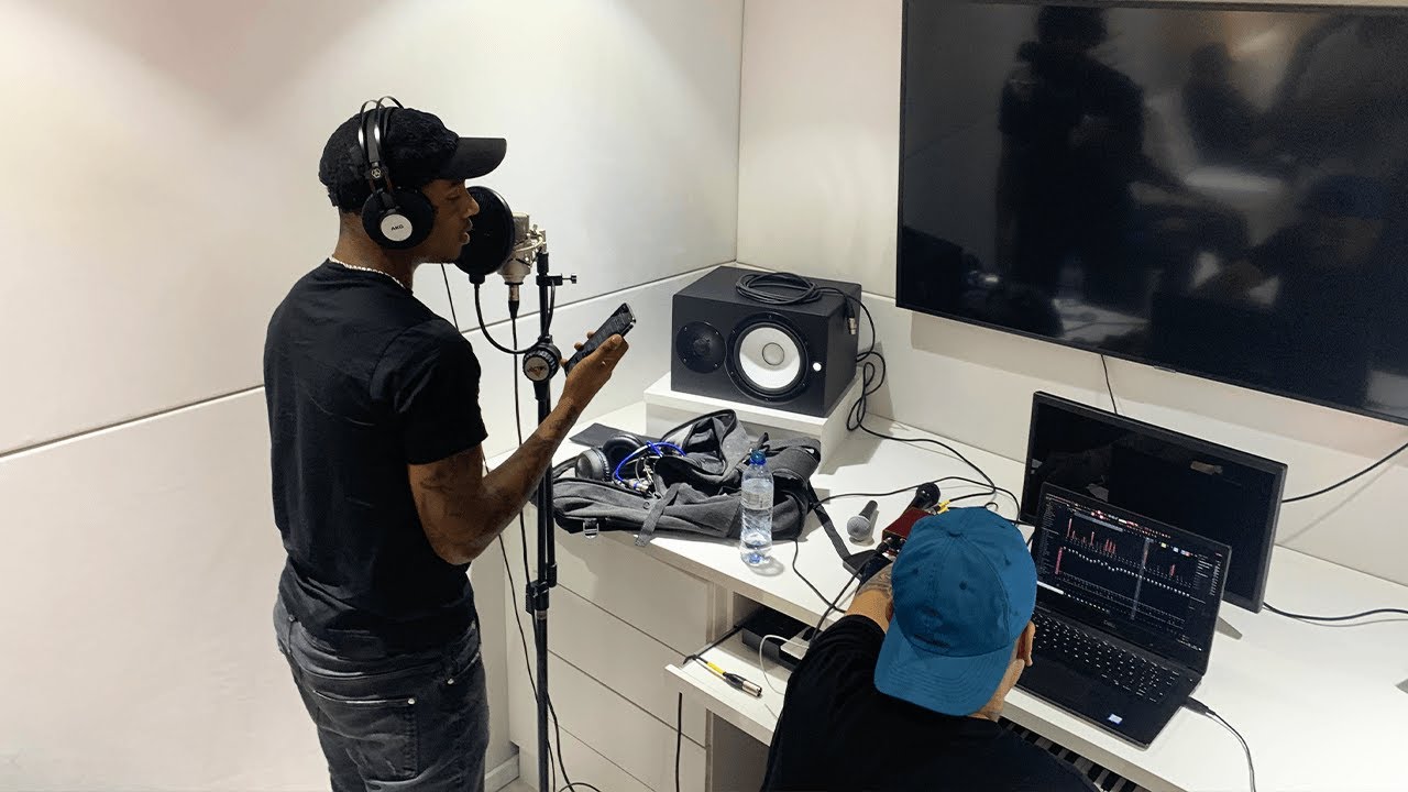 KayBlack, MC Menor MR, Igor Almeida, Dank - Gravando Música (Spec)