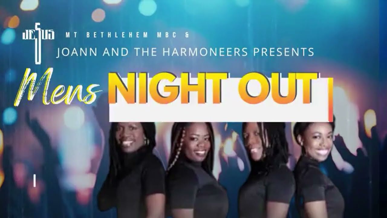 MENS NIGHT OUT - Joann & the Harmoneers