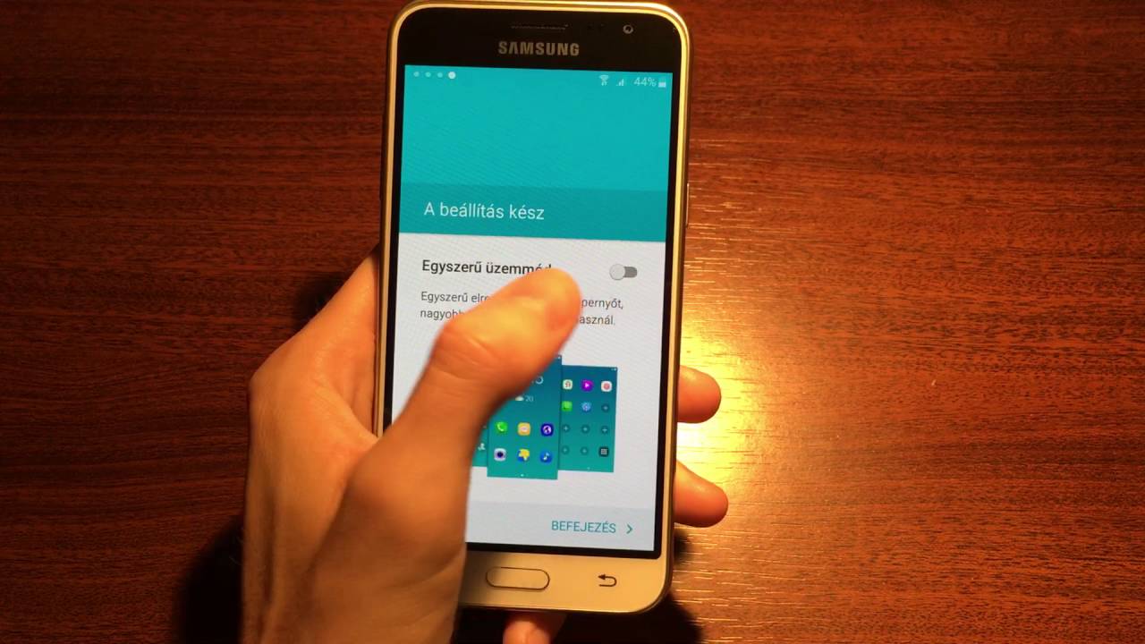 Tech2.hu - Samsung Galaxy J3 2016 kezdeti lépések vásárlás után