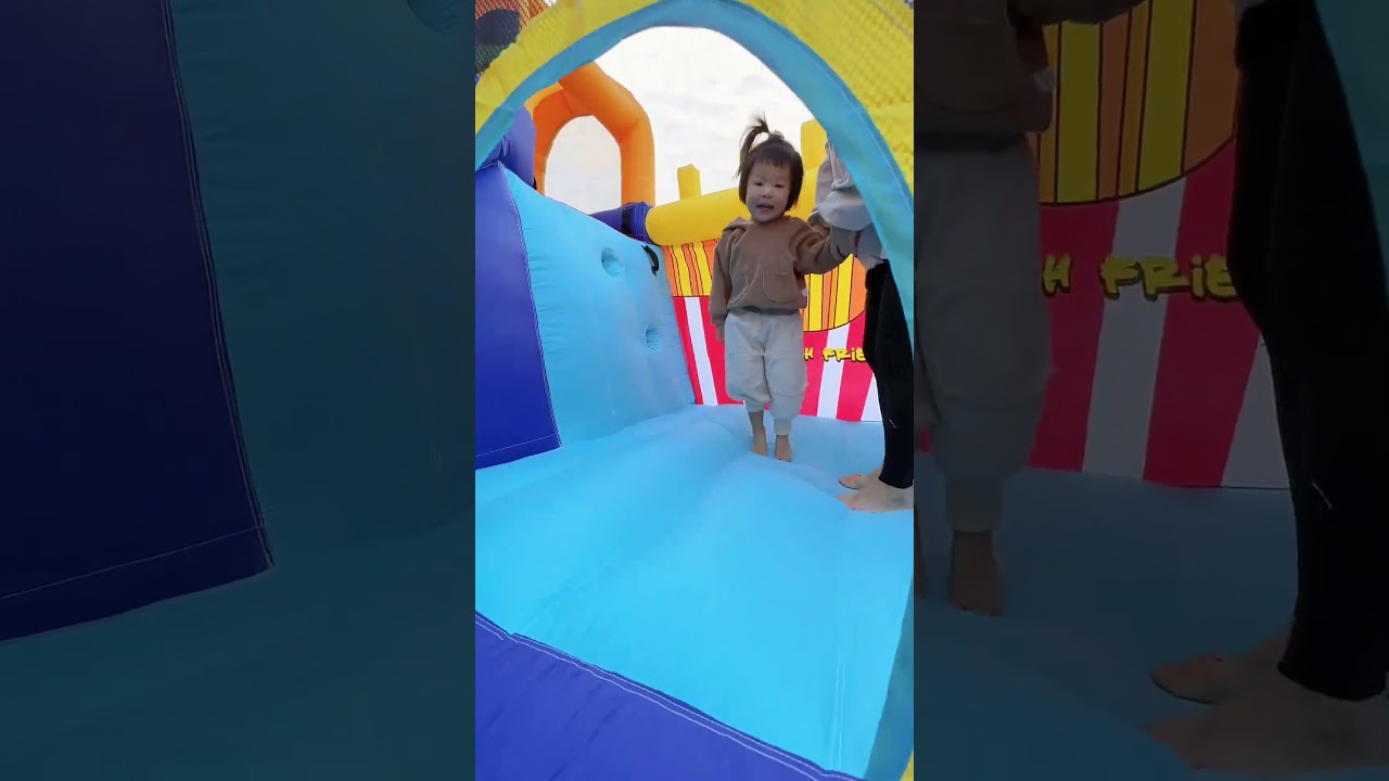 Planning a Birthday Bash? The Inflatable Castle Bounce House is a Game-Changer!  #cutebaby #babycare