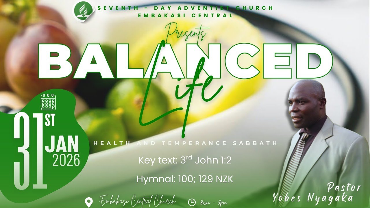 Live: Sabbath Worship|| Health Sabbath