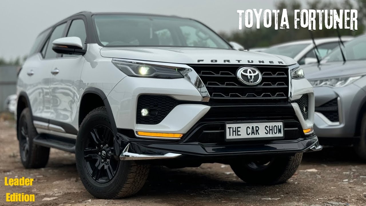 New Toyota Fortuner Leader Edition 2024 🔥 4x2 MT | White Colour - Detailed Walkaround Review!