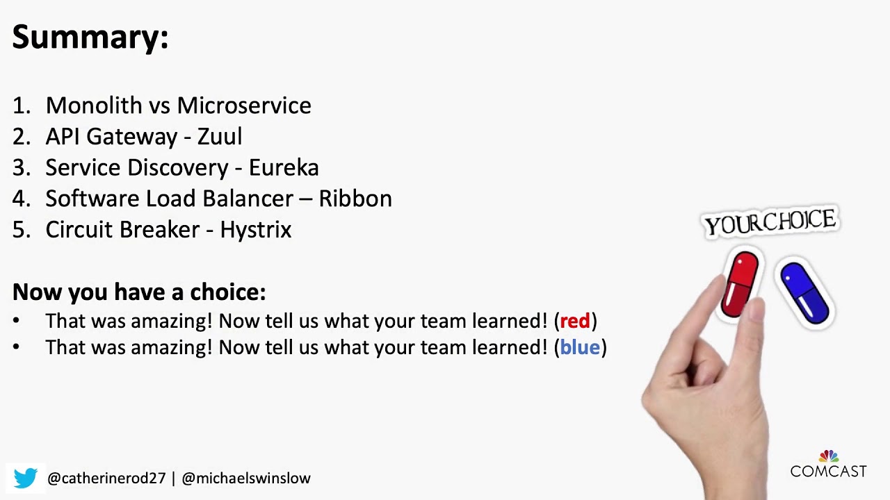 Operating Micro-services by Michael Winslow & Catherine Rodriguez  of Comcast