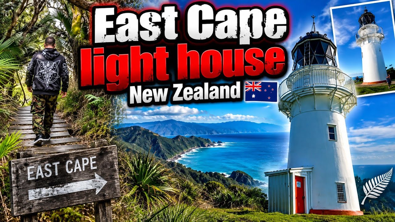 East Cape light house New Zealand 🇳🇿
