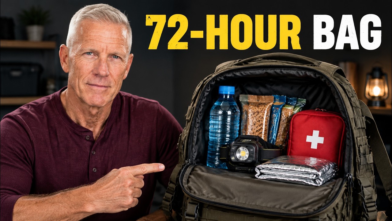 What's INSIDE The Ultimate 72-Hour Emergency Bug-Out Bag? (The Navy Way)