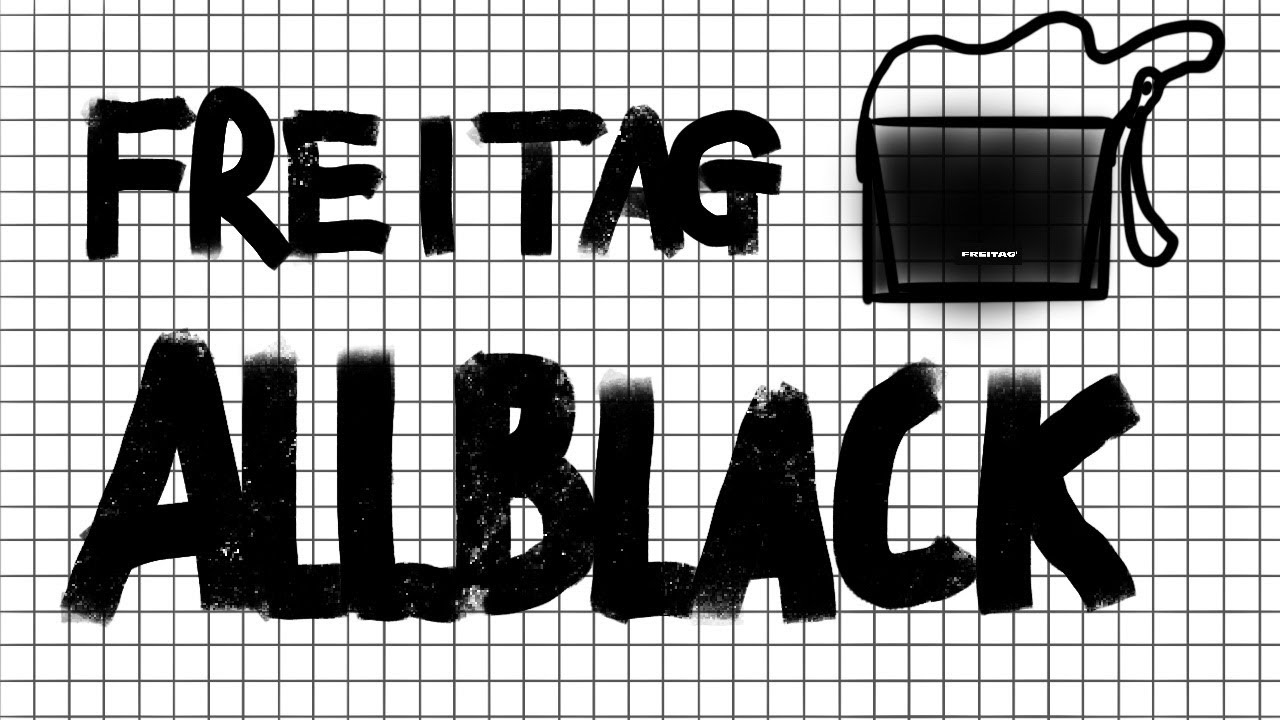 Freitag ALLBLACK ดำล้วนหาจากไหน ทำไมราคาแรง!!