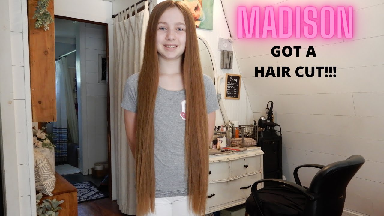MADISON GETS A HAIRCUT!!! DONATING TO WIGS FOR KIDS!!!!