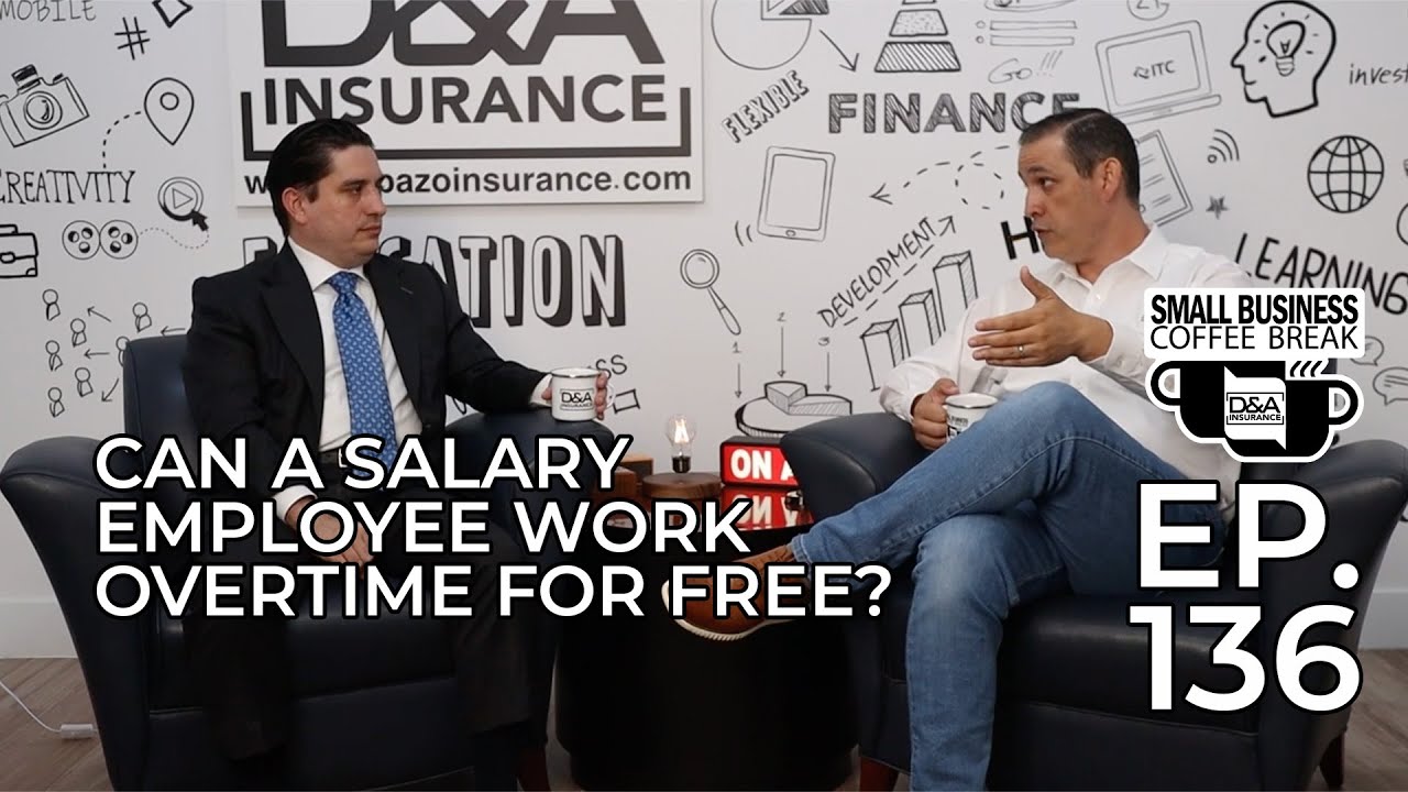 Can a salary employee work overtime for free?
