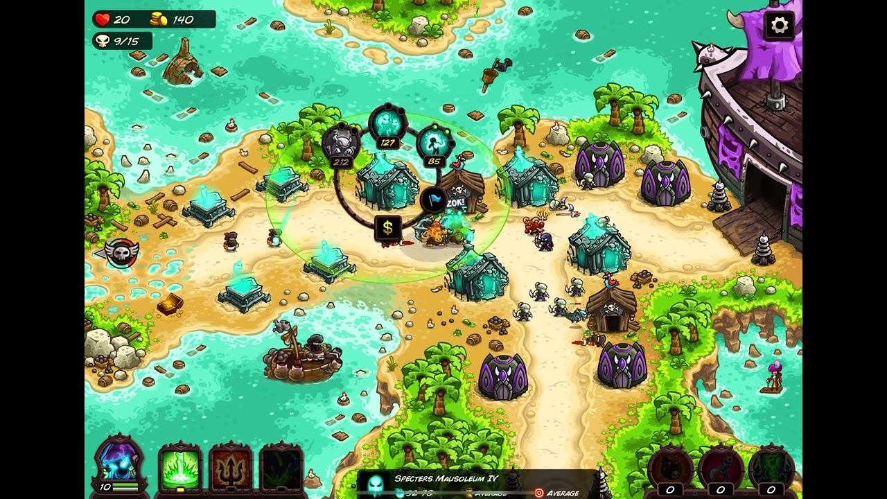 Kingdom Rush Vengeance - Corsair Brotherhood [Campaign][Impossible]