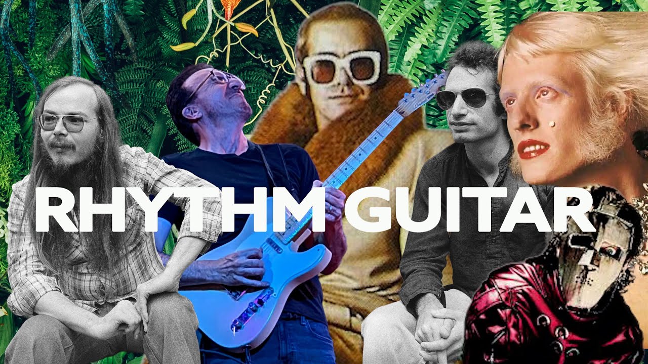 TALKING THROUGH PLAYING RHYTHM GUITAR - ELTON JOHN - I'M STILL STANDING + STEELY DAN + EDGAR WINTER