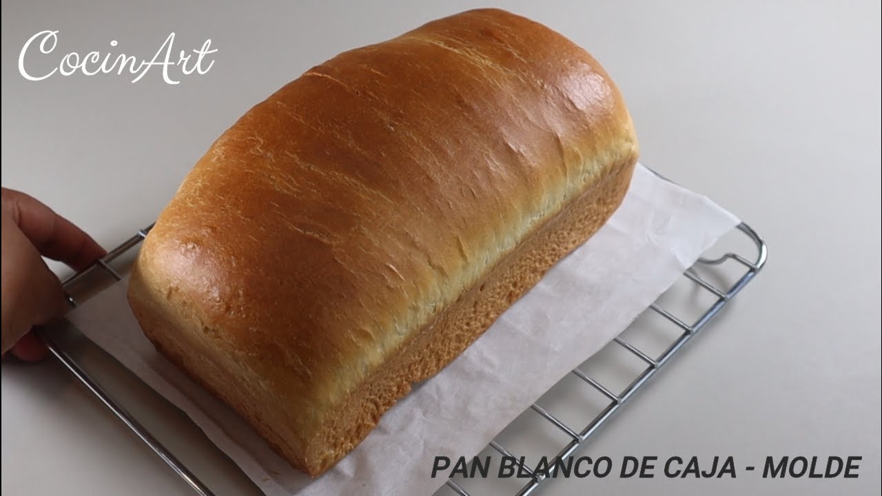 PAN DE  CAJA - MOLDE  SUPER SUAVE Y ESPONJOSO, RECETA FACIL DE HACER