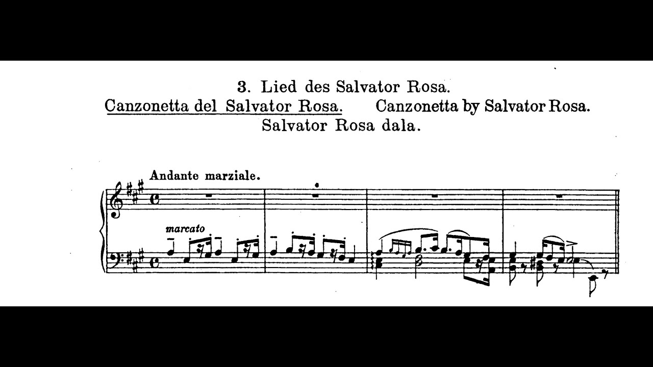 Liszt - Canzonetta del Salvator Rosa [Seong-Jin Cho]