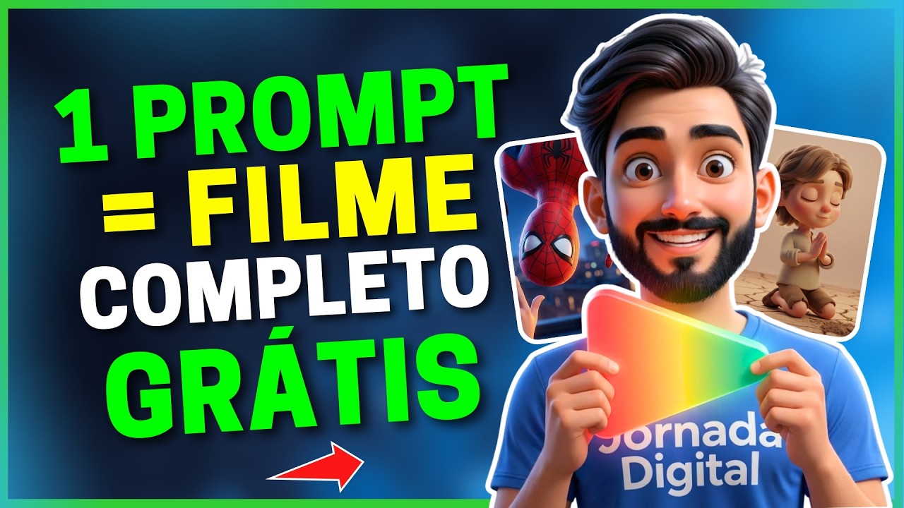 Essa IA CRIA FILMES COMPLETOS GRÁTIS (Cenas, Voz, Música) COM 1 CLIQUE (Flova)