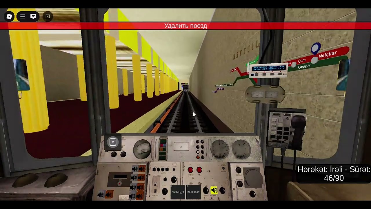Qrup ilə etdiyimiz baku metrosun test elədik #ytdayibenionecikarnolur #bakumetroroblox #keşfet