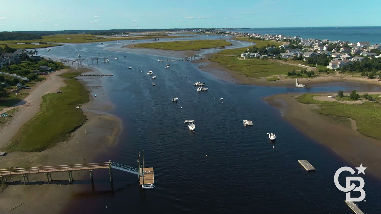 The South River and Downtown Marshfield MA