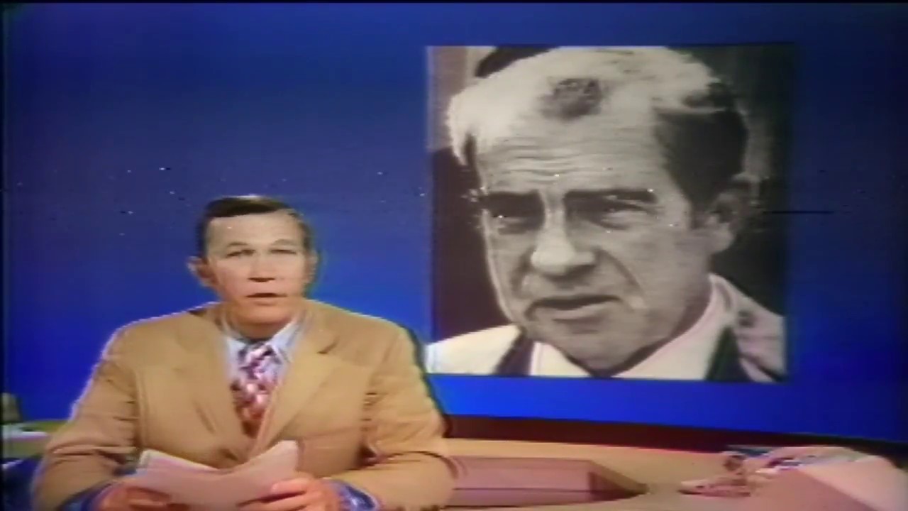 KNXT-2 1973 The Big News Lon Chaney Jr Death Roger Mudd