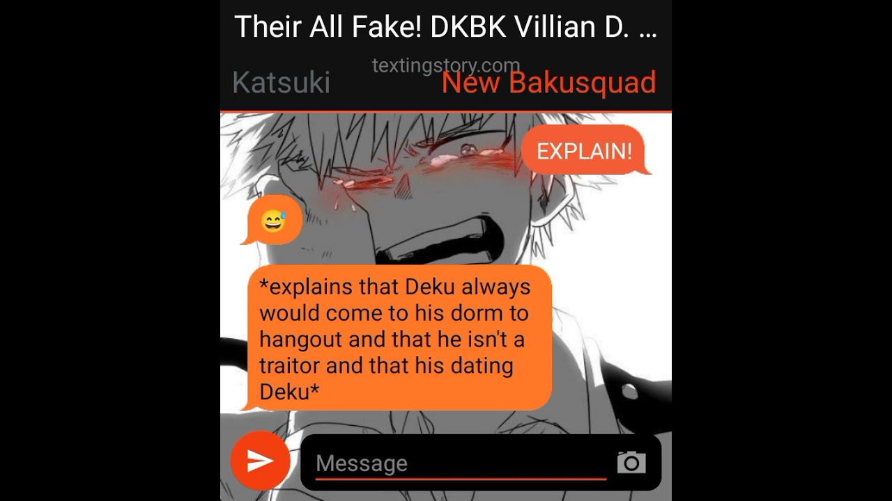 Their All Fake!!!||DekuBaku 💚🧡 One-Shot|| Bakubottom||Requested