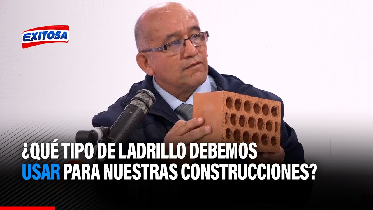 🔴🔵Juan Durán: ¿Qué tipo de ladrillo debemos usar para nuestras construcciones?