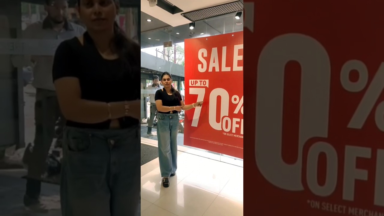Reliance Trends up to 70% of | #reliancetrendsoffers#reliancetrends#sale#shopping#shorts#ytshorts