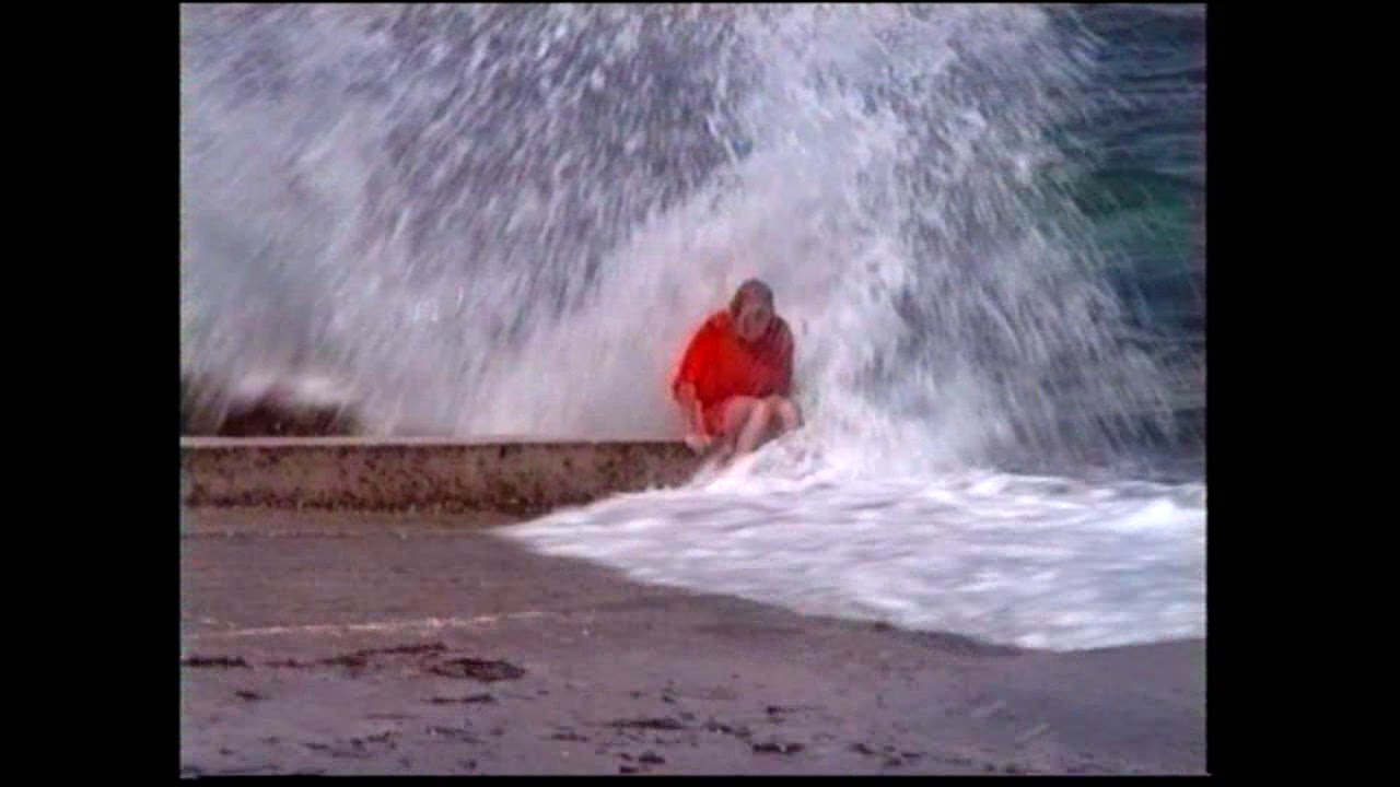 Malta Holiday early 1990s. (Rough sea)