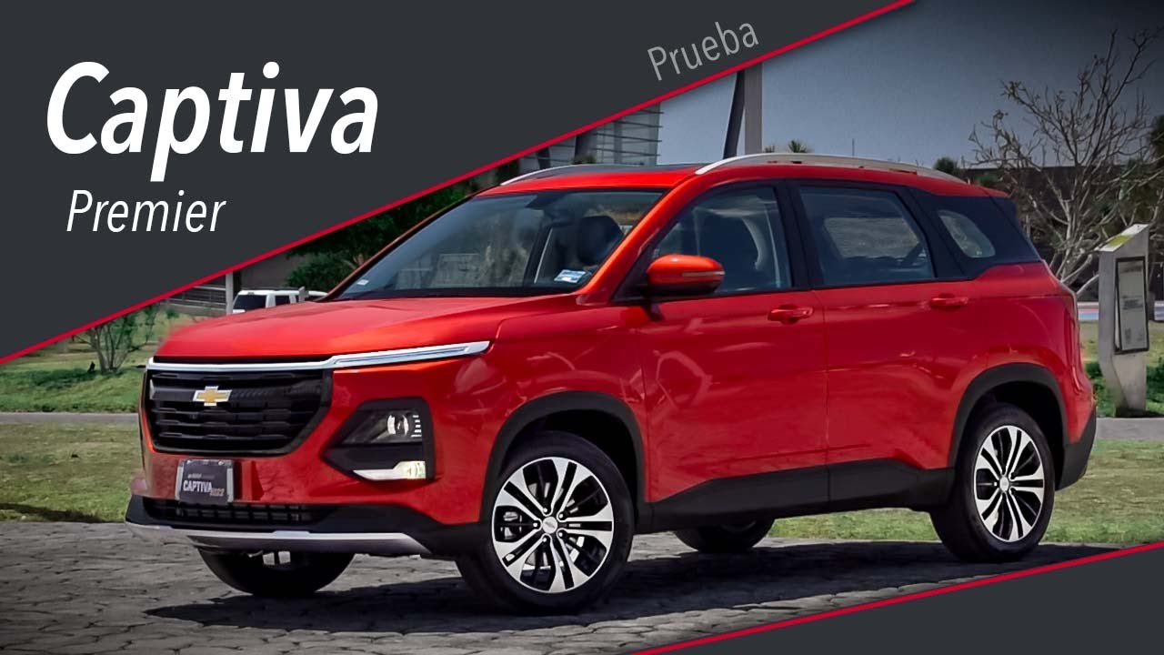 Chevrolet Captiva (Premier) 2022 a Prueba - SUV para 7 pasajeros.