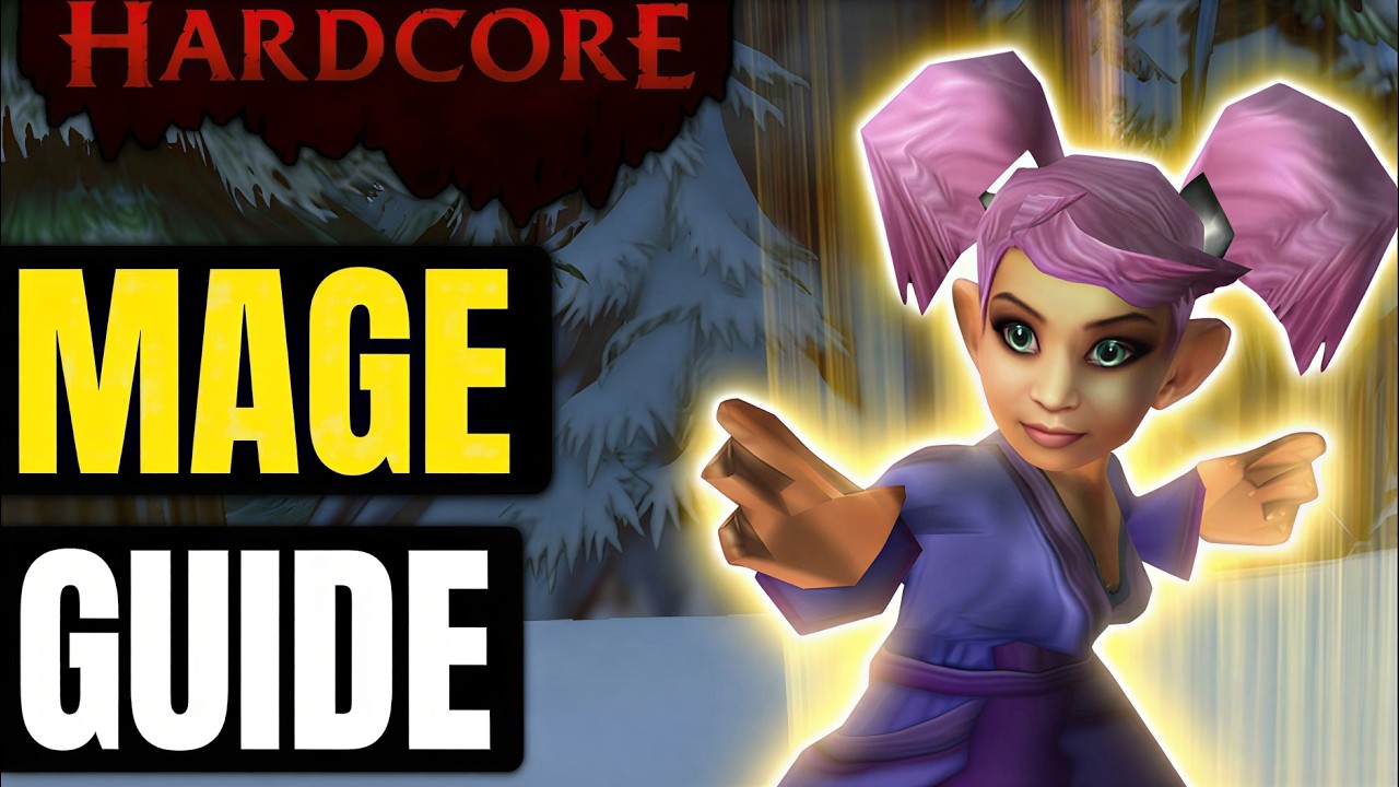 Mage Leveling Guide 1-60 in Hardcore Classic WoW