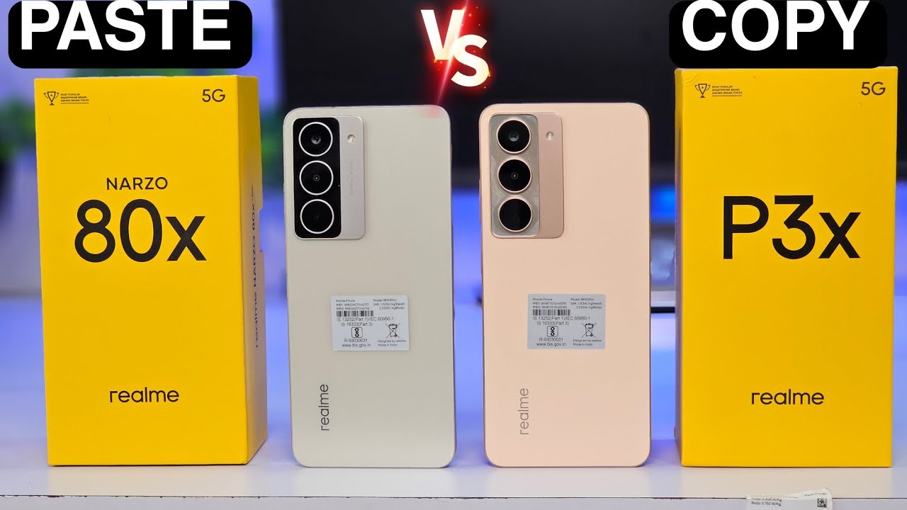 Realme Narzo 80x Vs Realme P3x || Unboxing || Comparison || Which is Best 5G Smartphone?