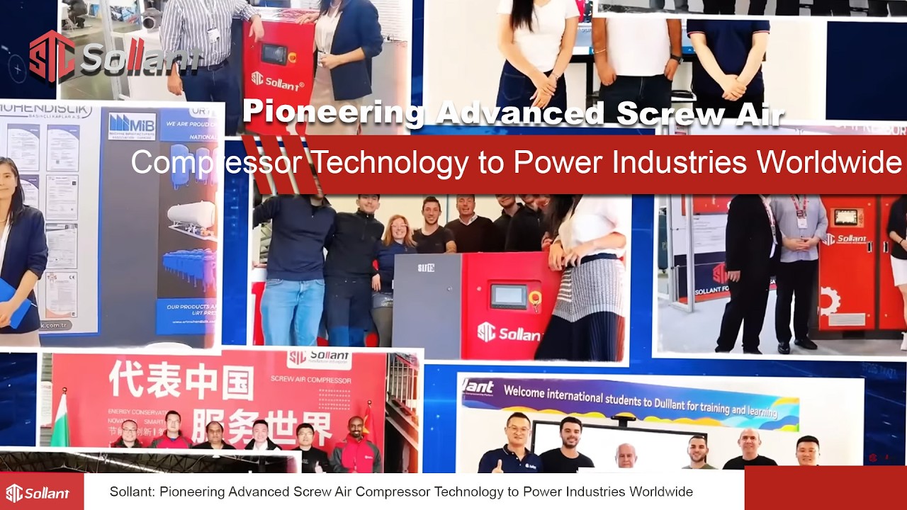 Sollant: Pioneering Advanced Screw Air Compressor Technology to Power Industries Worldwide
