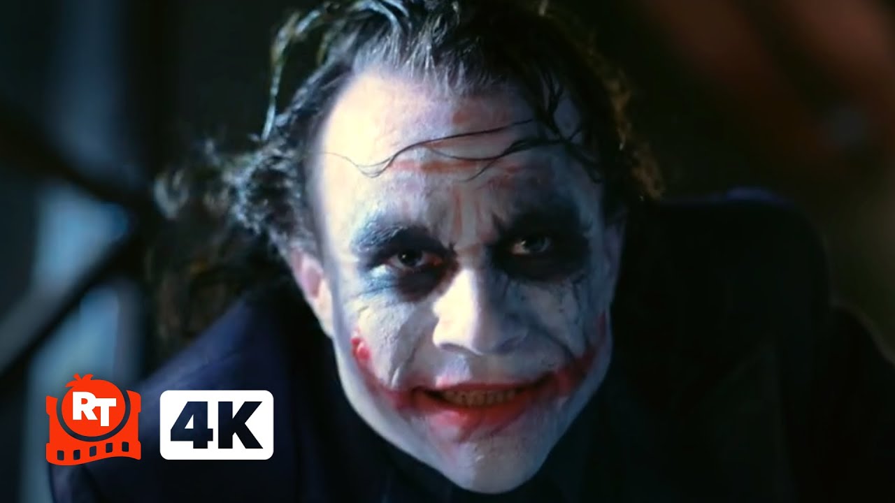 The Dark Knight (2008) 4K - Batman vs. Joker Scene | Movieclips