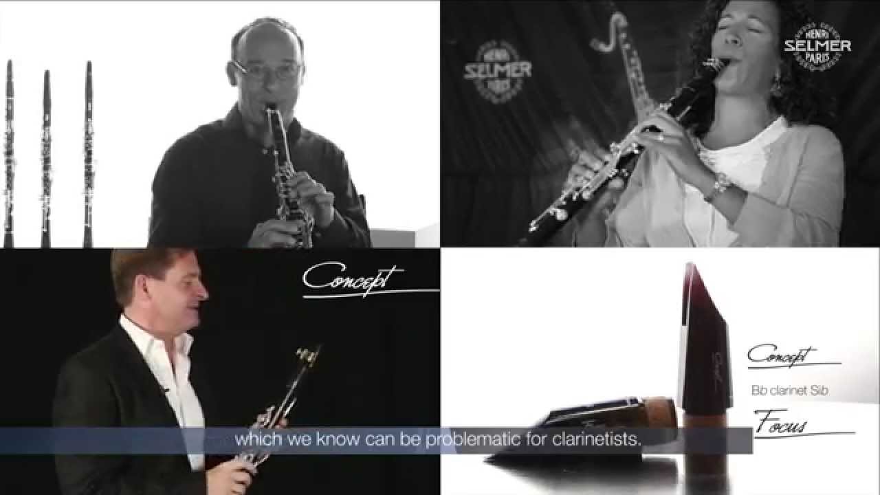 Focus & Concept - Bb clarinet Sib mouthpieces - Henri SELMER Paris