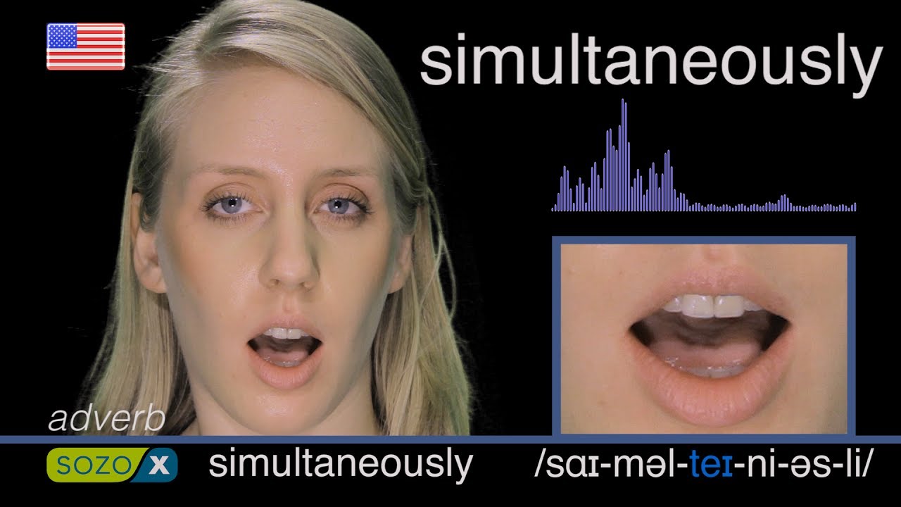 Как произносить “ SIMULTANEOUSLY” -  американское произношение