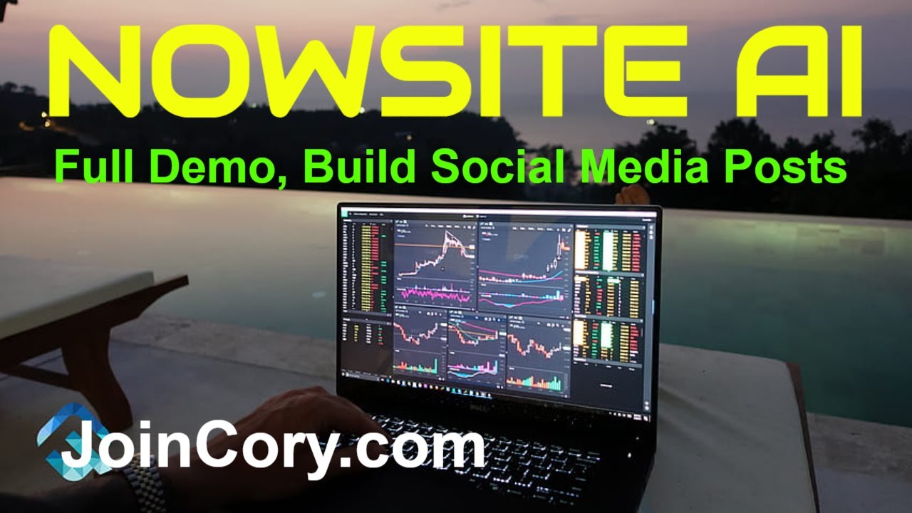 NOWSITE AI: Full Demo, Build All Social Media Posts, Get Leads