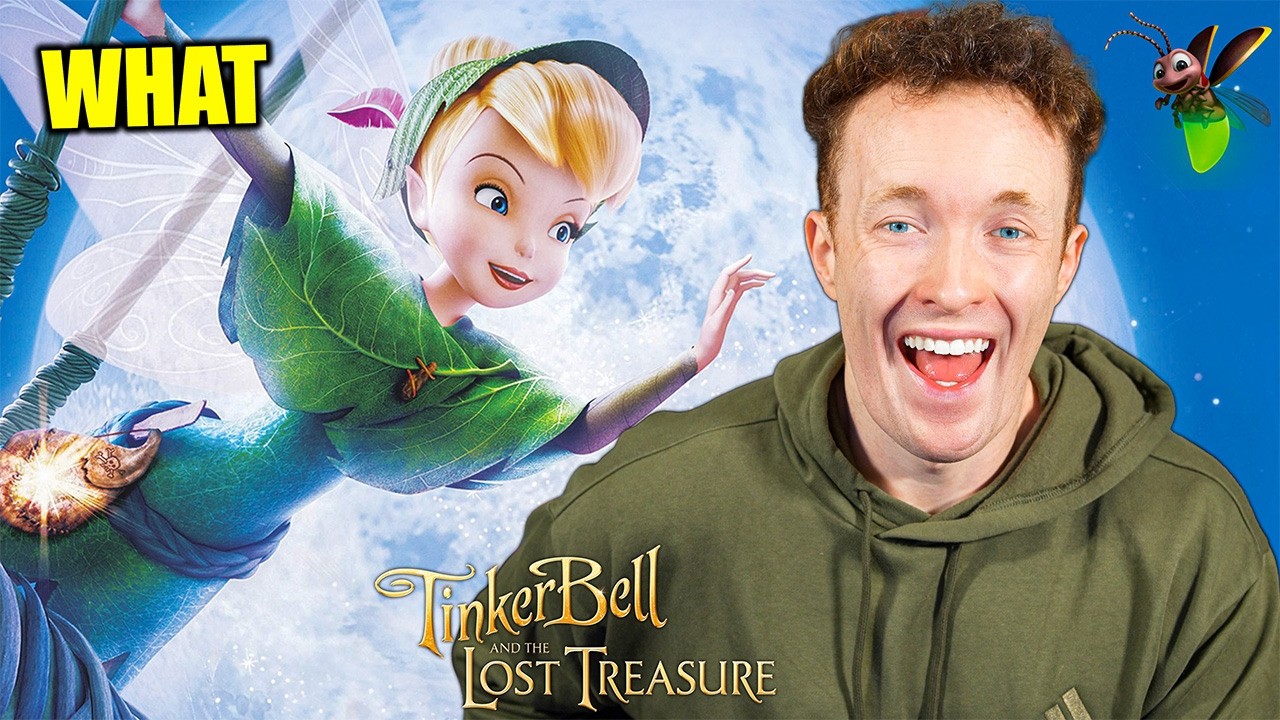 Grown Man Watches A TINKERBELL Movie (Lost Treasure)
