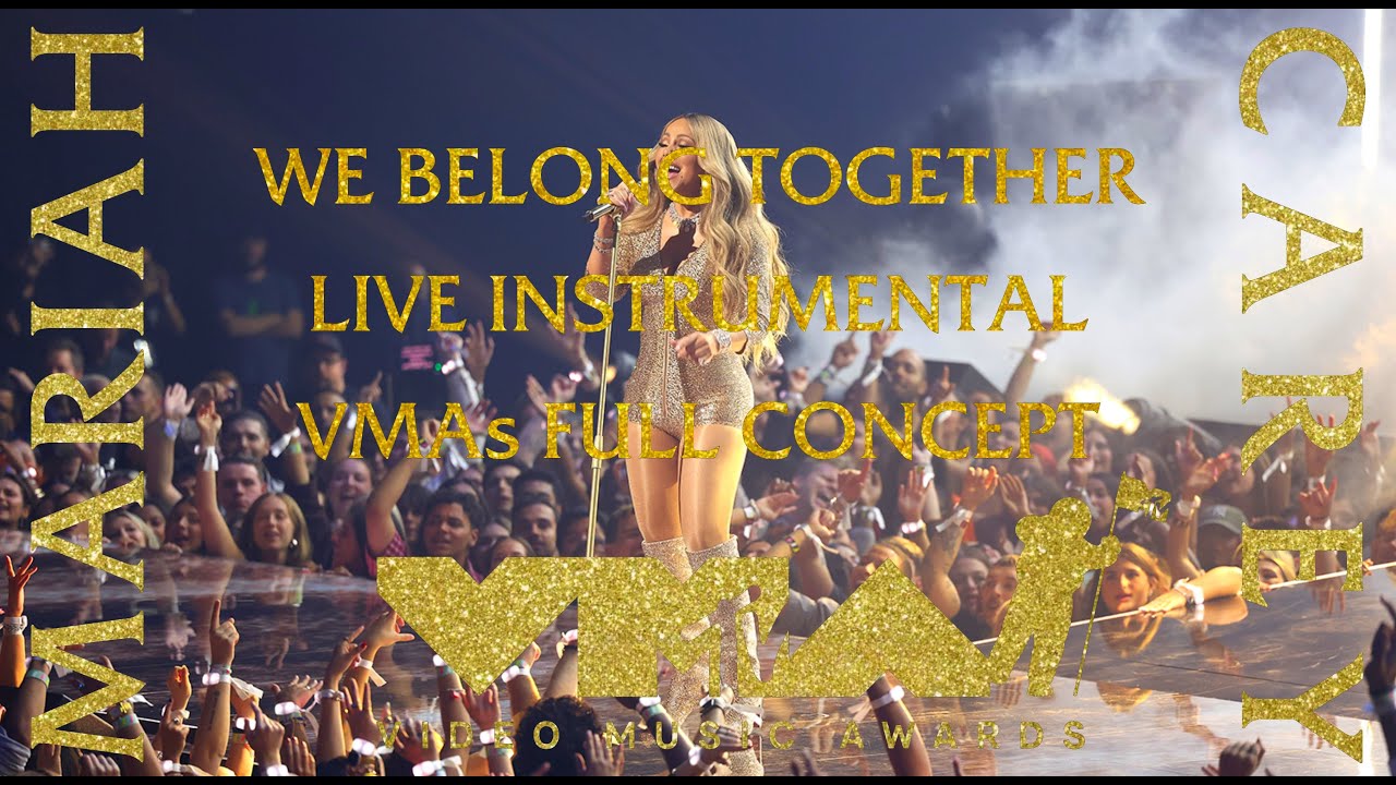 Mariah Carey - We Belong Together - Full Live Instrumental Concept with BGV (VMAs 2025)