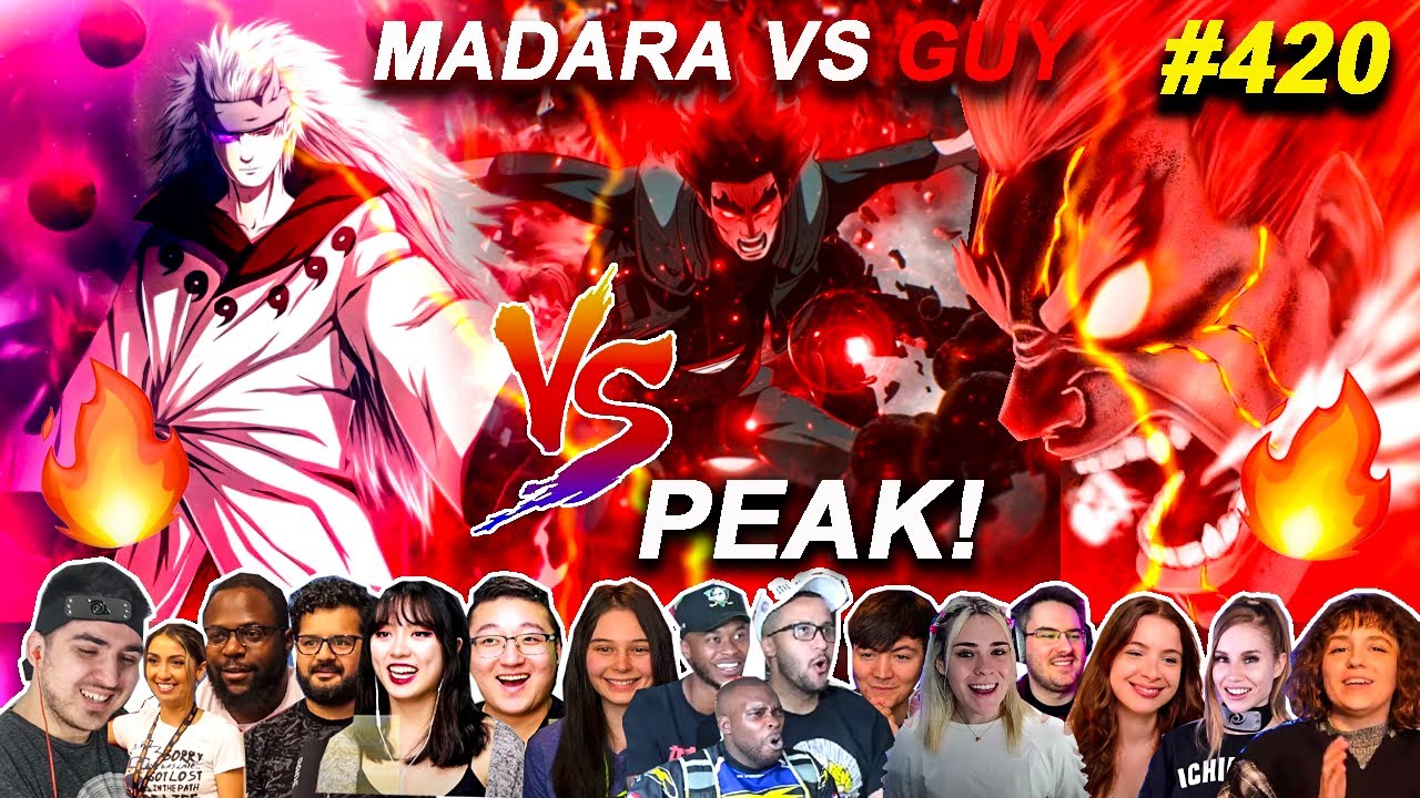 МАДАРА против ПАРНЯ 8-Й НОЧИ🔥Это всех потрясло!🥶ПИК [МЕГА-реакция] Shippuden, эпизод 420