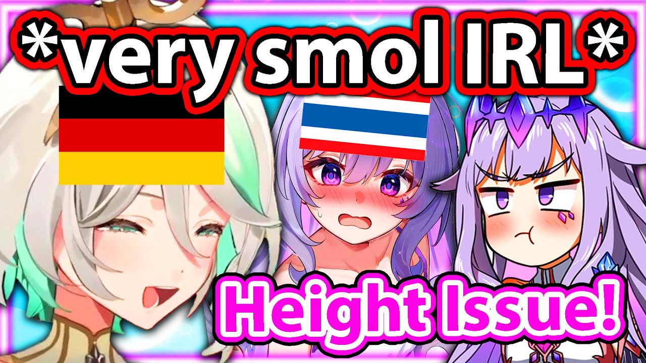Biboo is so SHORT IRL, Struggles to sit on a stool and Made CC Laugh Hard 【Hololive EN】