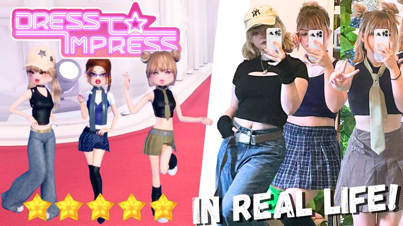 Dress to Impress IN REAL LIFE!! ☆