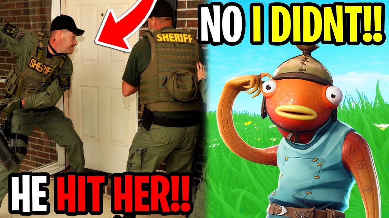 His Little Sisters Boyfriend Called The Cops On Me - Fortnite