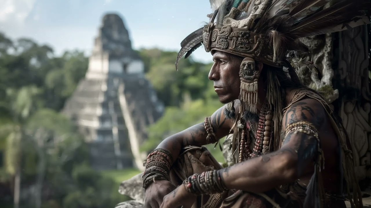Ahmen (Mayan Shaman) +  Inspired Ethereal Meditative Ambient Music