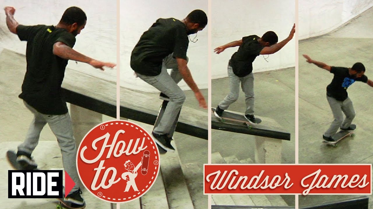 How-To Skateboarding: Half Cab Backside 50 50 with Windsor James