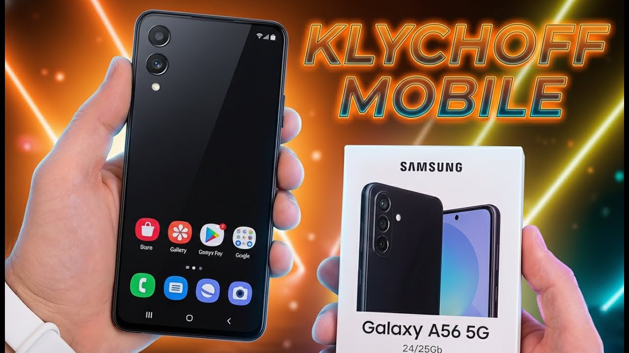 Samsung Galaxy A56 5G Raspakowka 2026 Telefon Obzory | Satlyk bahasy | Честный обзор