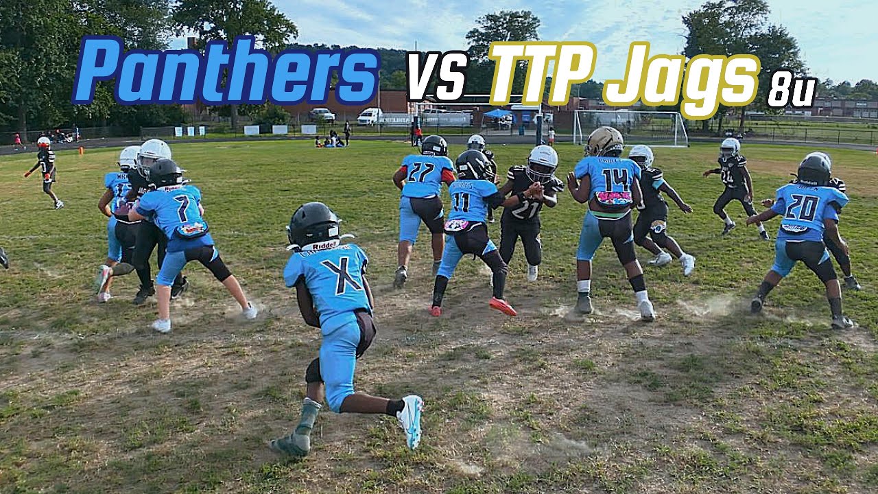 #1 vs #2 8U DELIVERS AGAIN! 😤 Panthers Win DEFENSIVE WAR 6-2! 🏈