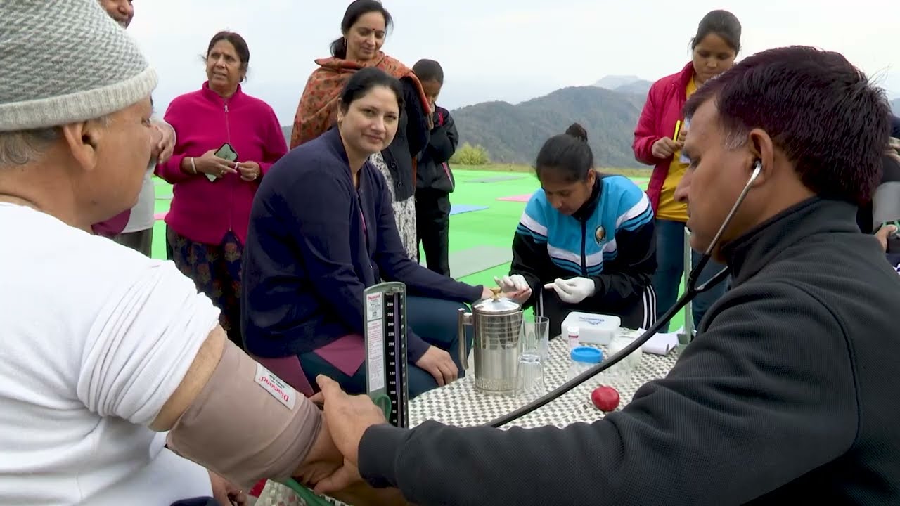 Health Camp 40 at Jagadguruuttam Sewa Samiti, Rishikesh @samagrakayakalp