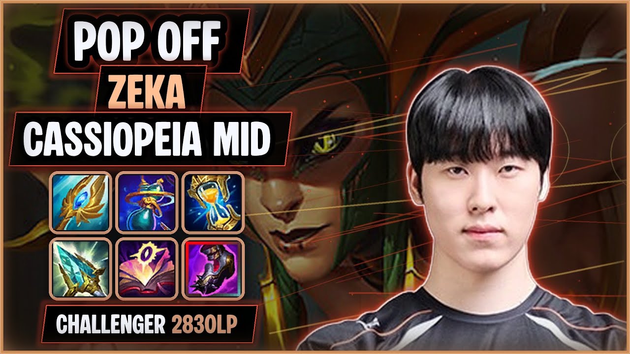 Zeka Cassiopeia MID vs Vladimir | KR Challenger 2,830LP SoloQ