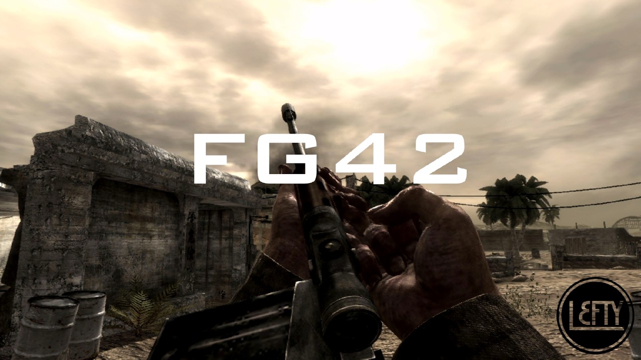 FG42 Telescopic Sight | Call of Duty: World at War Multiplayer Gameplay (No Commentary)