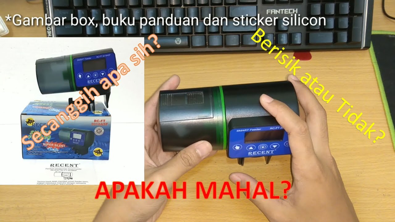 Review Recent Smart Feeder 2019ASF | Pemberi Makan Ikan Otomatis