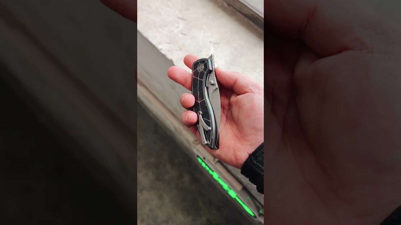 Infinite Charlie Knives Huadiao Quick-Open Folding Knife 