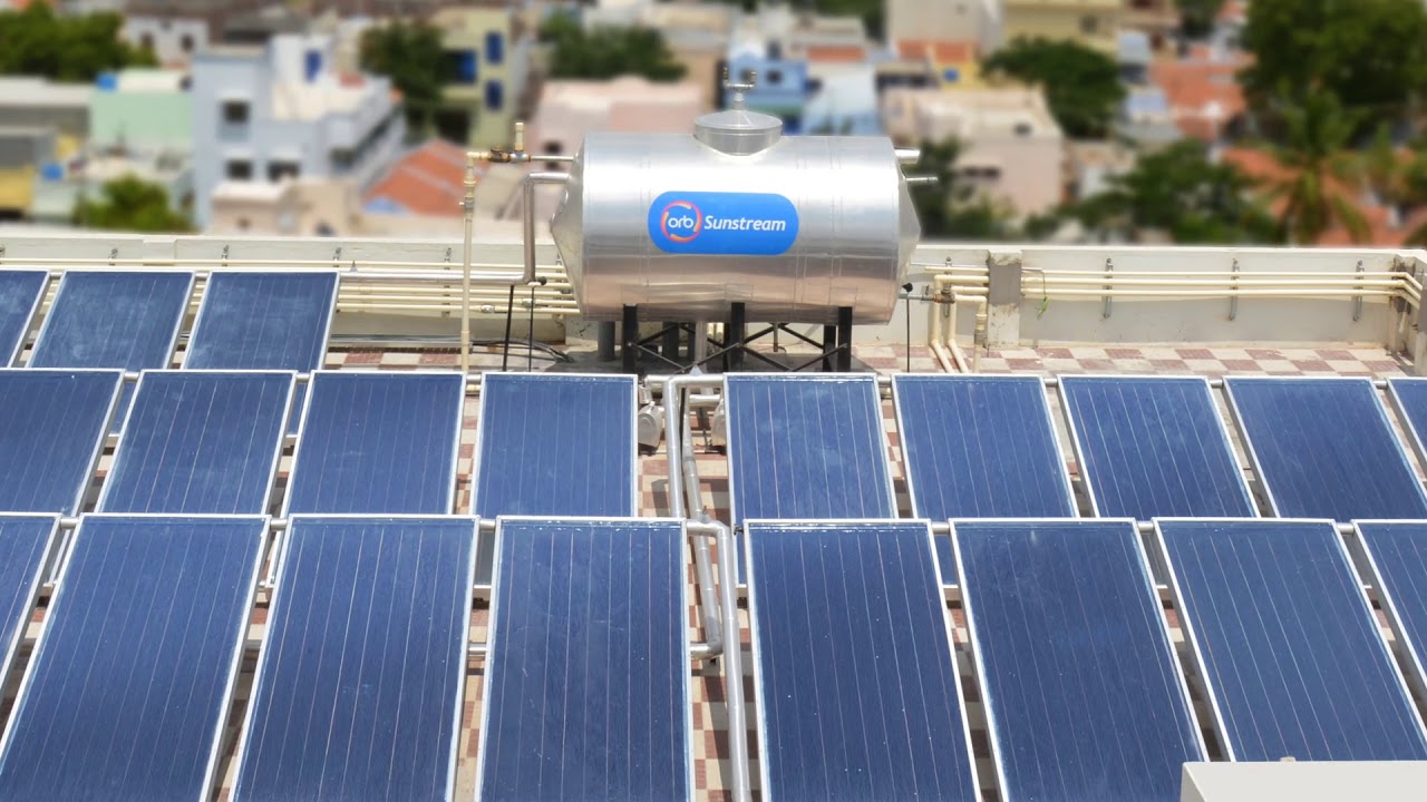 ORB ENERGY'S COMMERCIAL SOLAR WATER HEATING SYSTEMS
