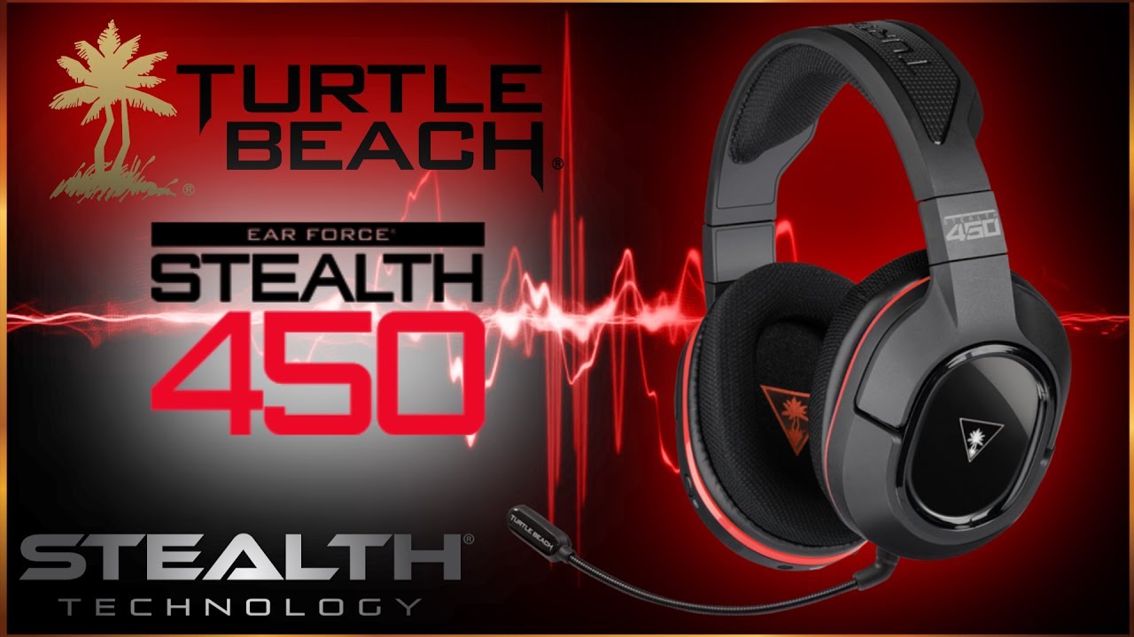 Turtlebeach 450 Stealth Gaming Headset - BEST GAMING HEADSET