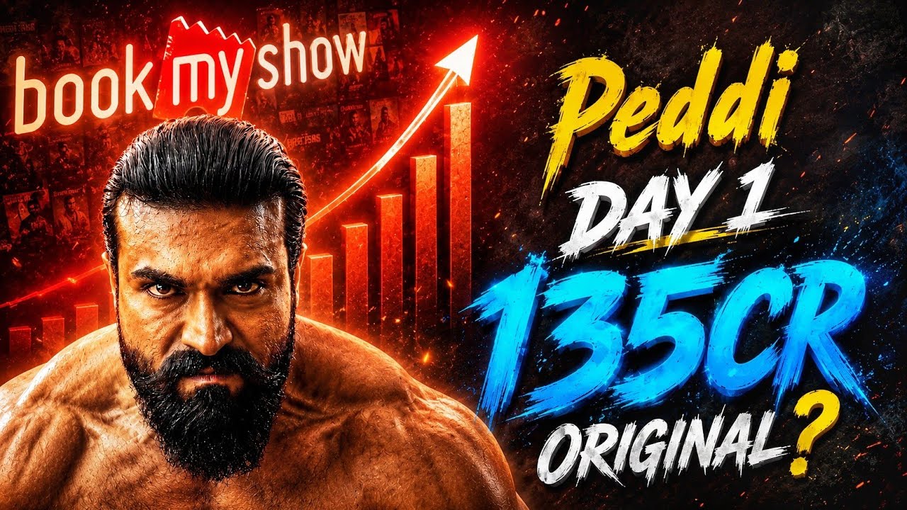 PEDDI Day 1 Collections❓135Cr💥| PEDDI 1st Day Boxoffice Report  | Ram Charan | Power Of Movie Lover